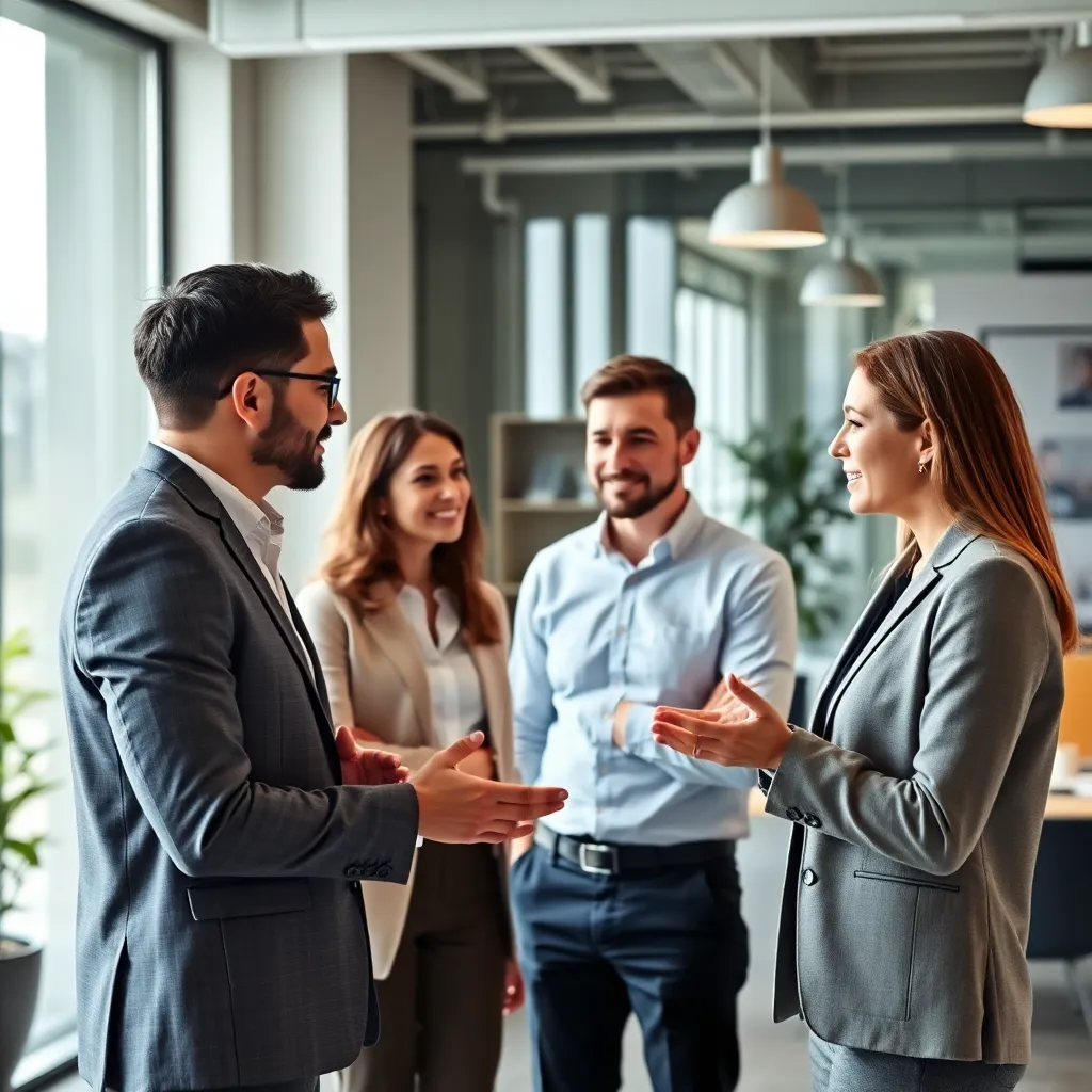 Nederlandse vergadersituatie met directe feedback